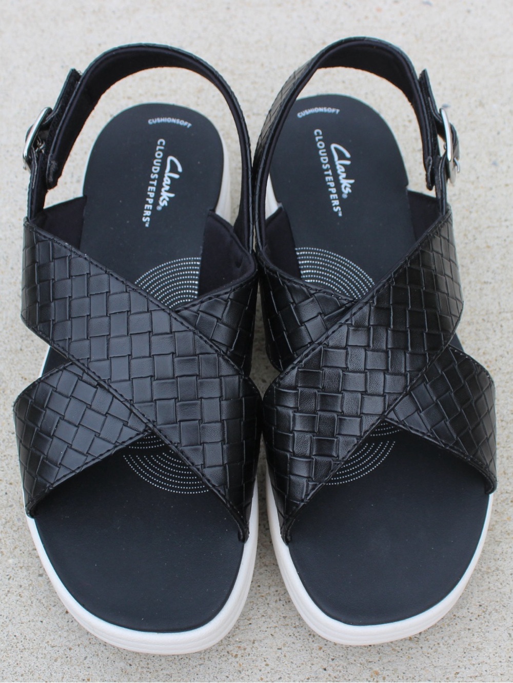Clarks Cloudsteppers Drift Sun Sandals Sz 10